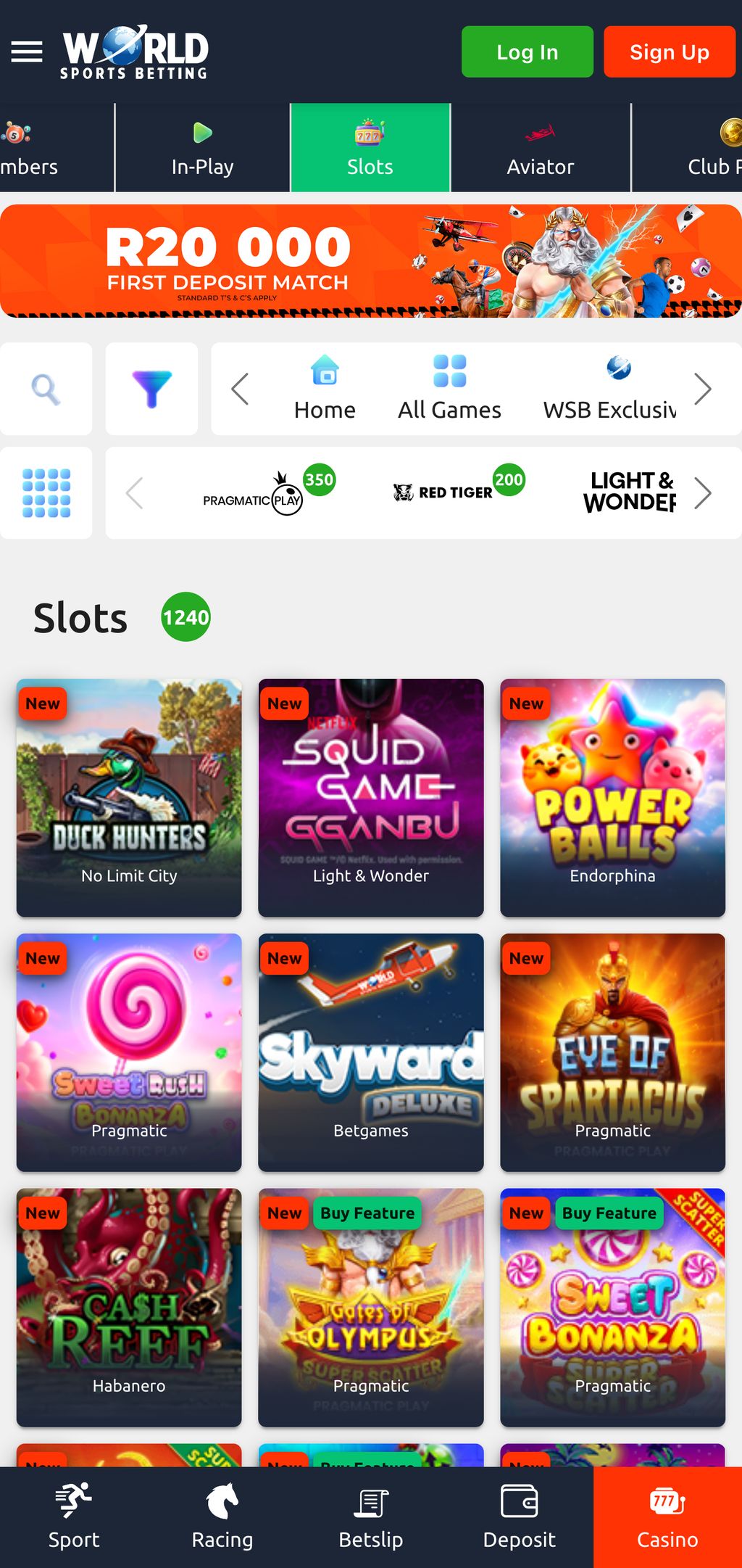 WSB casino