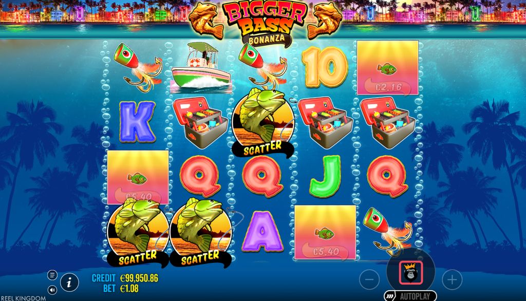 Three Scatter symbols triggering the Free Spins round