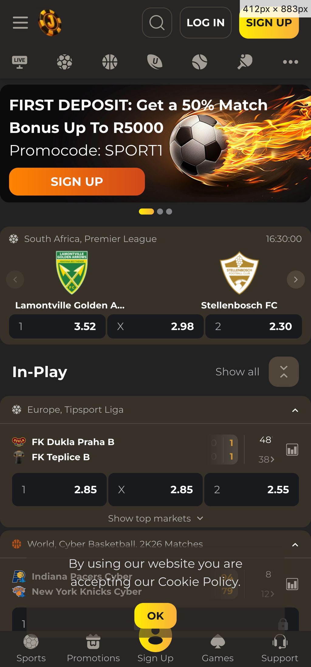 JabulaBets sports betting
