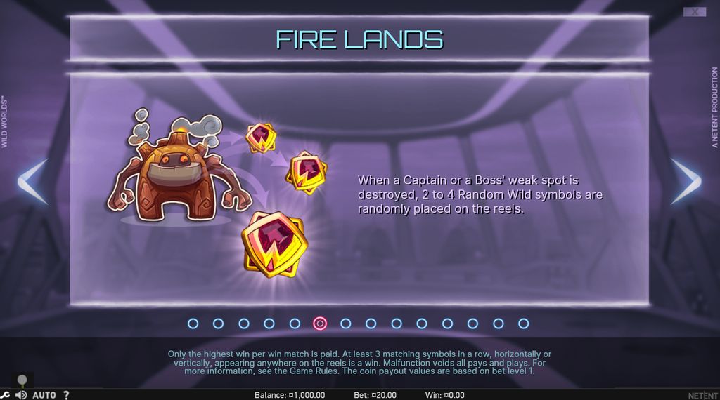 Dark Forest Free Spins feature with Spreading Wilds