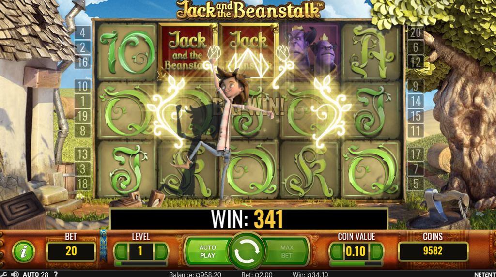 A Big Win celebration during a Walking Wild sequence