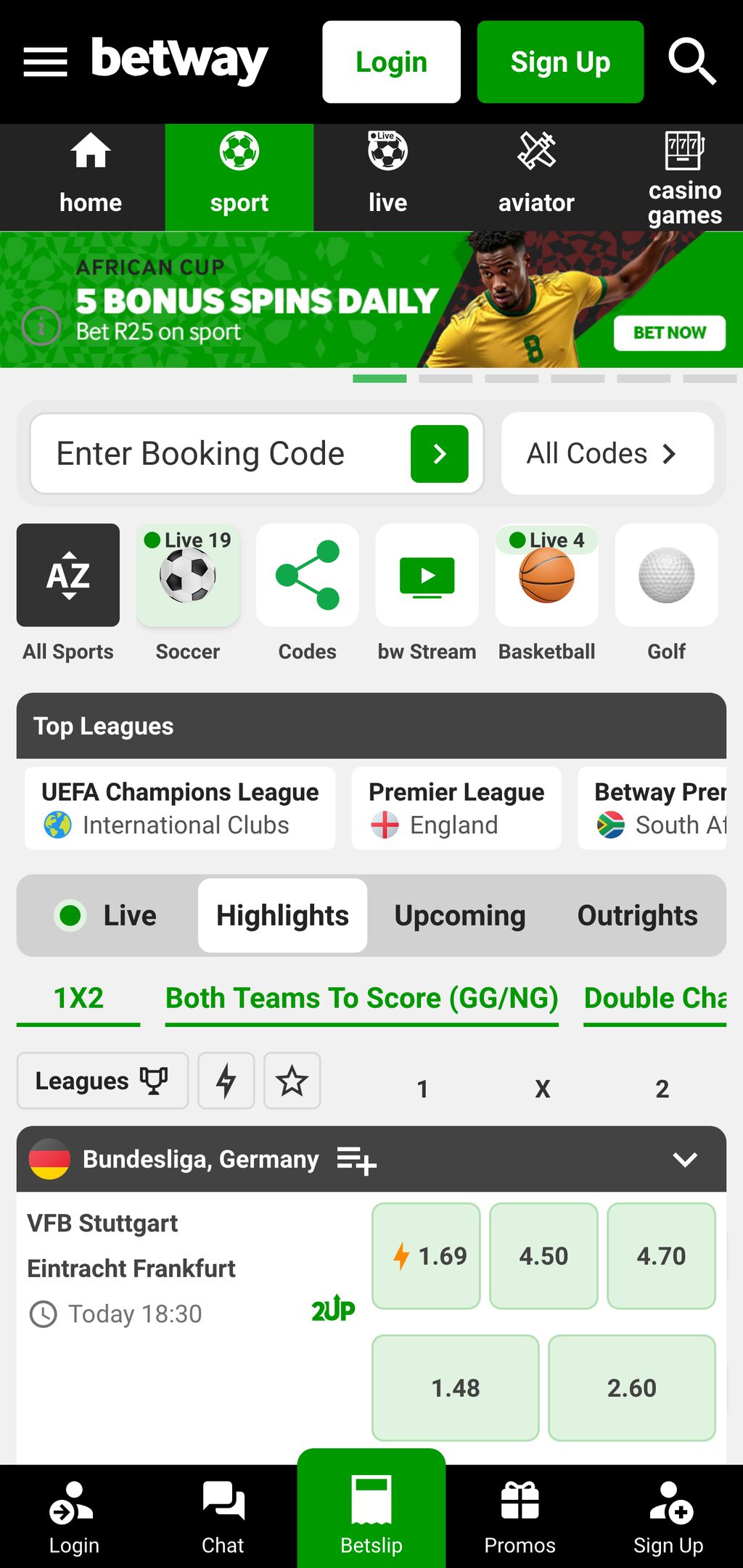 Betway official website