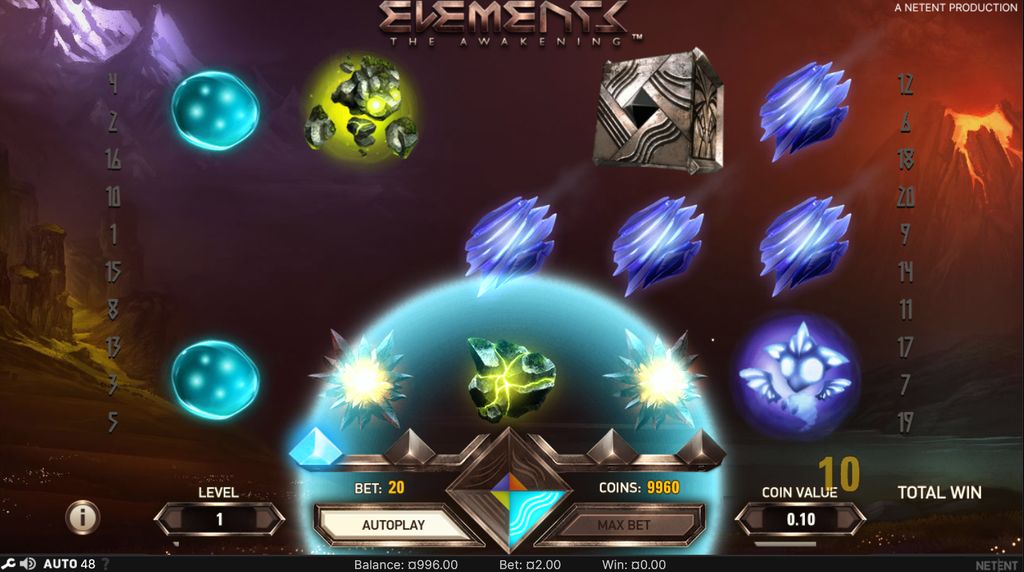 A multi-stage Avalanche cascade in action after a winning bet line
