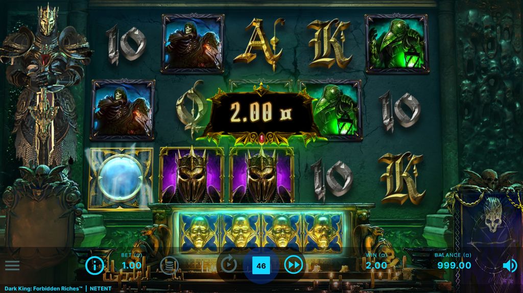 A x2.00 Wild Multiplier activates when two Wilds land on the reels