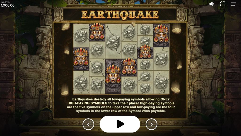 Earthshake feature rules
