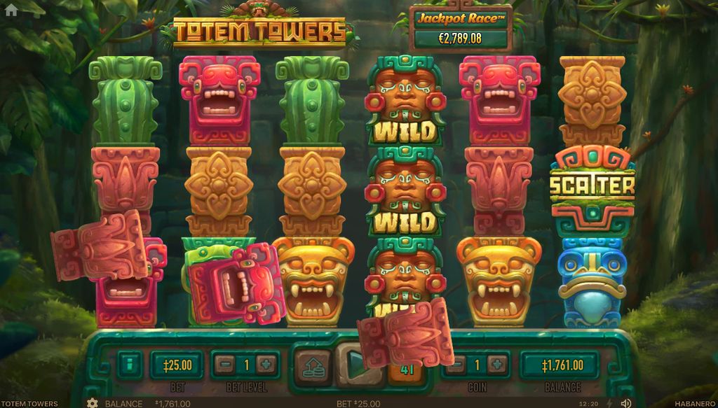 Totem Tower Feature in action