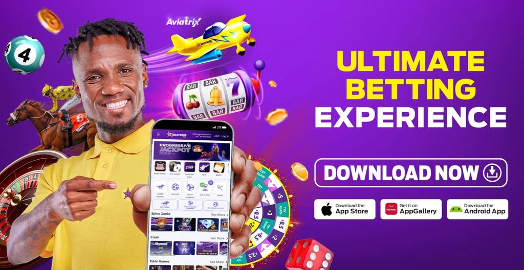 Hollywoodbets mobile app download options - Available on App Store, AppGallery, and Android App for ultimate betting experience