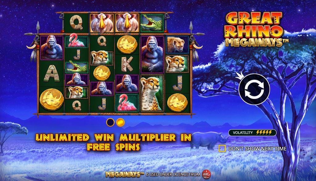 Unlimited win multiplier during free spins