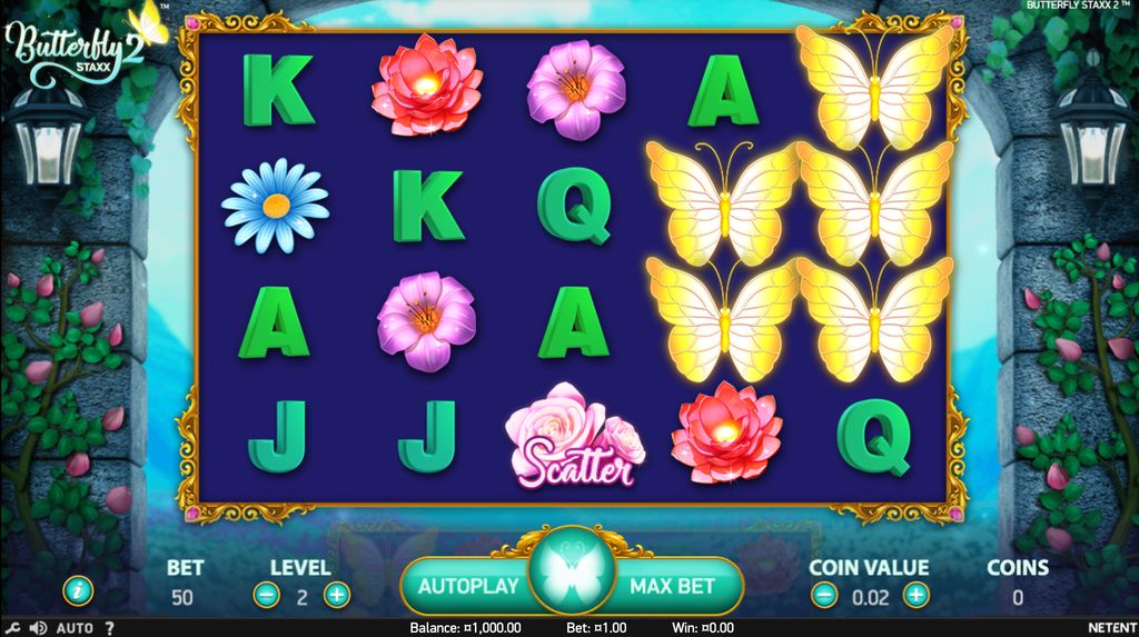 Butterfly Staxx 2 slot